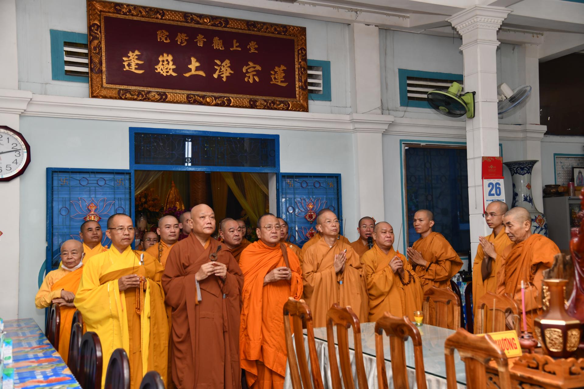 Lễ Húy Kỵ Cố Hòa Thượng Thượng Thiện Hạ Phước (Ngày 26/08/2022)